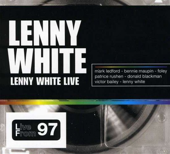 Cover for White Lenny · Lenny White Live (CD) [Digipak] (2013)
