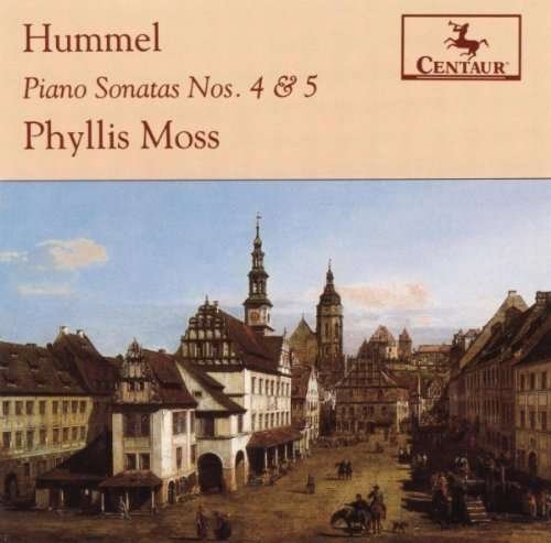 Cover for Moss Phyllis · Piano Sonatas Nos 4 &amp; 5 (CD) (2014)