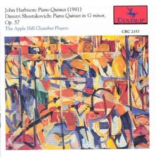 Piano Quintet Op 57 - Shostakovich / Harbison / Apple Hill Chamb Players - Musiikki - CTR - 0044747215723 - keskiviikko 1. syyskuuta 1993
