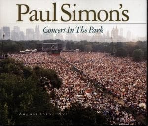 Cover for Paul Simon's · Concert in the Park (CD) (1991)