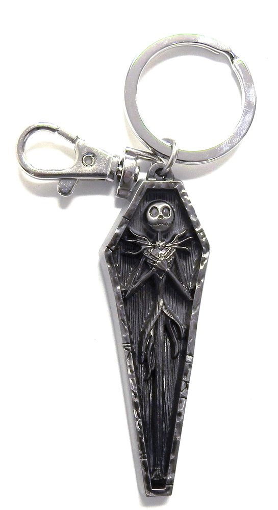 Cover for Nbx Jack Skellington in Coffin Pewter Key Ring · Nightmare before Christmas Metall-Schlüsselanhänge (Toys) (2024)