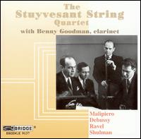 Stuyvesant Quartet Performs - Malipiero / Debussy / Ravel / Stuyvesant Quartet - Musik - BRIDGE - 0090404913723 - 25. november 2003