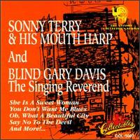 Cover for Terry,sonny / Davis,blind Gary · Sonny &amp; His Mouth Harp &amp; Blind Gary Davis Singing (CD) (1995)