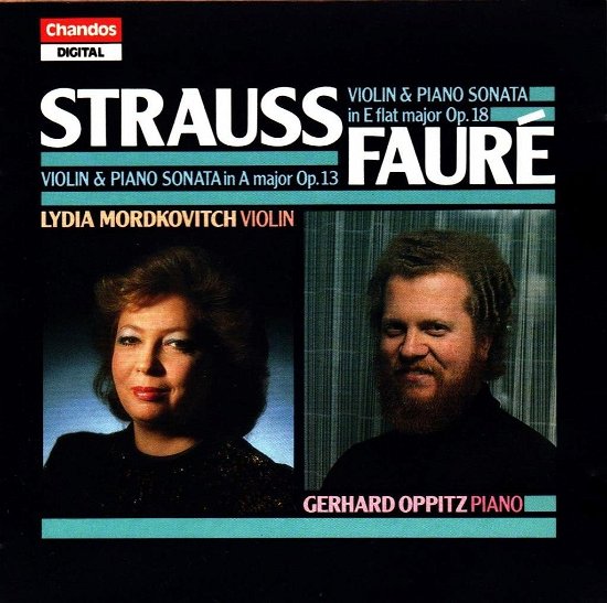 Richard Strauss / Gabriel Faure' - Violin & Piano Sonatas - Richard Strauss  - Musikk -  - 0095115841723 - 