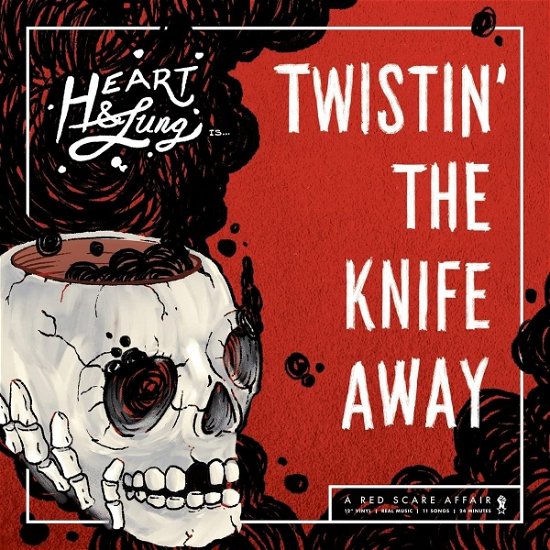 Twistin' The Knife Away - Heart & Lung - Musiikki - RED SCARE - 0187223023723 - perjantai 15. lokakuuta 2021