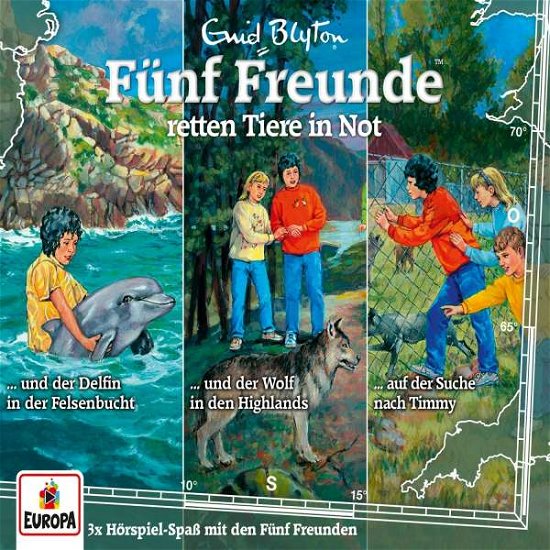 Cover for Fünf Freunde · 032/3er-box-retten Tiere in Not ( Folgen 112,117,1 (CD) (2018)