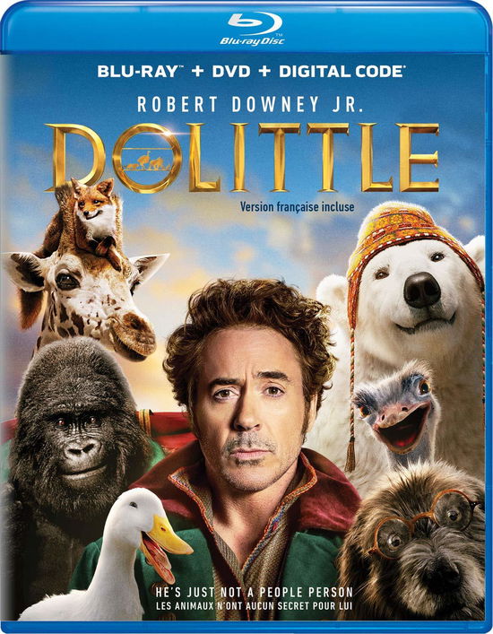 Dolittle - Blu-ray - Movies - ADVENTURE, FAMILY, COMEDY - 0191329081723 - April 7, 2020