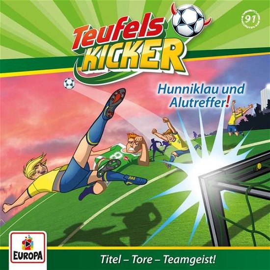 Cover for Teufelskicker · Folge 91: Hunniklau Und Alutreffer! (CD) (2021)