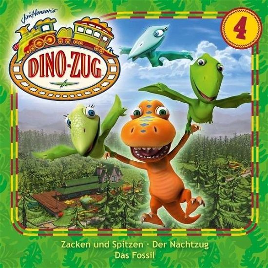 Cover for Audiobook · Der Dino-Zug.04.CD (Buch) (2014)