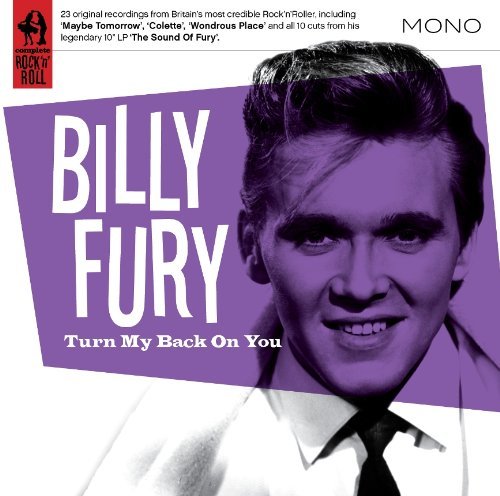 Cover for Billy Fury · Turn My Back On You (CD) (2011)