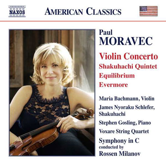 Cover for Moravec / Bachmann / Symphony in C / Milanov · Violin Concerto - Shakuhachi Quintet - Equilibrium (CD) (2016)