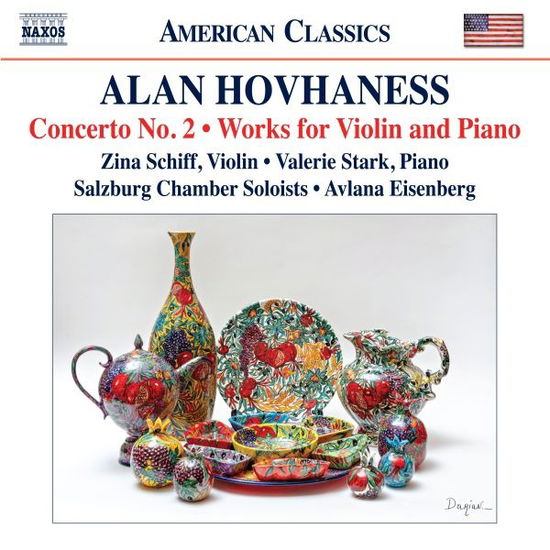 Cover for Schiff,zina / Stark,valerie · Hovhaness: Con No. 2: Works for Violin &amp; Piano (CD) (2025)
