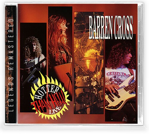 Cover for Barren Cross · Hotter Than Hell (CD) (2021)