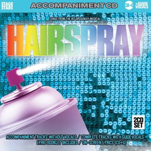 Cover for Karaoke: Hairspray / Various · Hair Spray (2cd)  (Broadway Accompaniment Music) (CD) (2019)