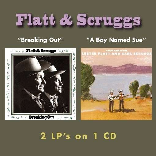 Cover for Flatt &amp; Scruggs · Breaking Out/A Boy  Named Sue (CD) (2021)