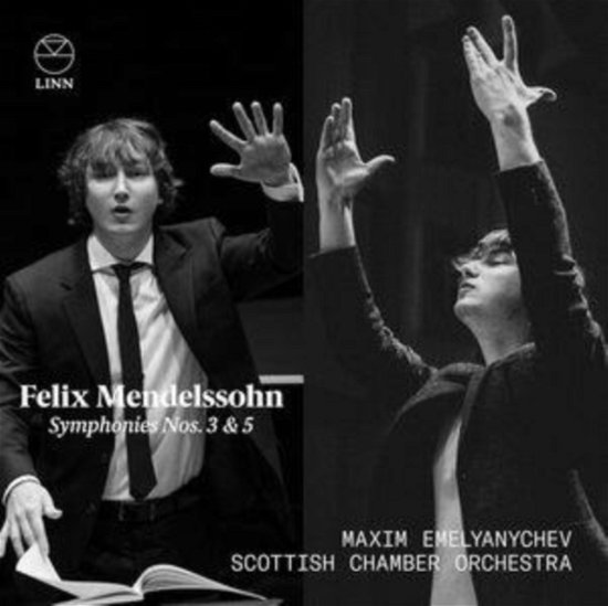 Cover for Maxim Emelyanychev / Scottish Chamber Orchestra · Felix Mendelssohn: Symphonies Nos. 3 &amp; 5 (CD) (2023)