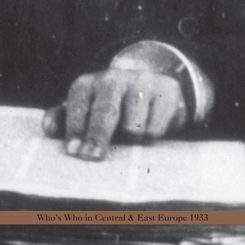 Cover for Arnold Dreyblatt · Who's Who In Central &amp; East Europe 1933 (CD) (2010)