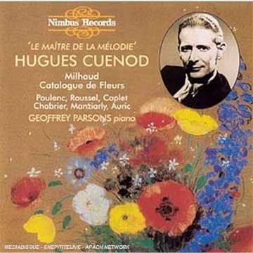 Cover for Cuenod / Parsons · Maitre De La Melodie (CD) (1997)