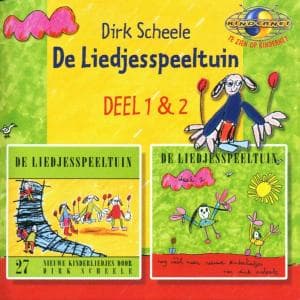 Cover for Dirk Scheele · De Liedjesspeeltuin Deel 1 &amp; 2 (CD)