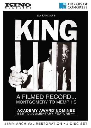 Cover for King: Filmed Record from Montgomery to Memphis (DVD) (2013)