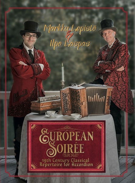 Cover for Markku &amp; Ilpo Laspas Lepisto · European Soiree (CD) (2021)