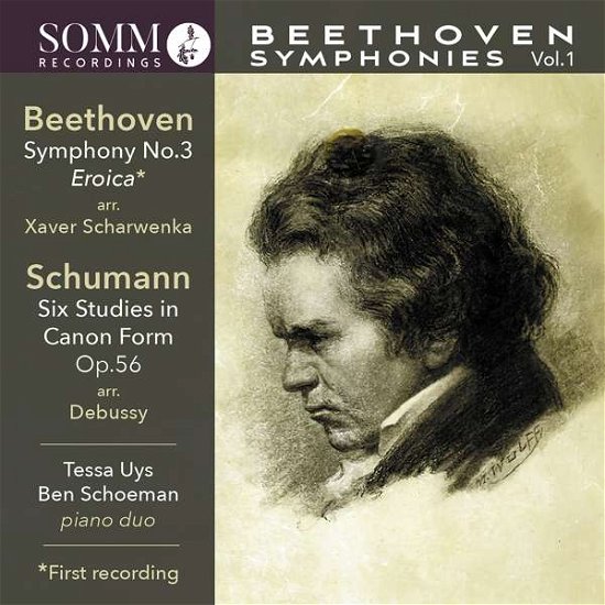 Ludwig Van Beethoven: Symphonies For Piano Duo. Vol.1 - Uys / Schoeman - Musik - SOMM RECORDINGS - 0748871063723 - 23. Juli 2021
