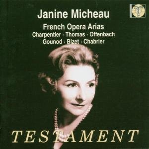 Cover for Micheau Jannie · French Opera Arias Testament Klassisk (CD) (2000)