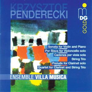 Chamber Music - K. Penderecki - Music - MDG - 0760623091723 - October 29, 1999