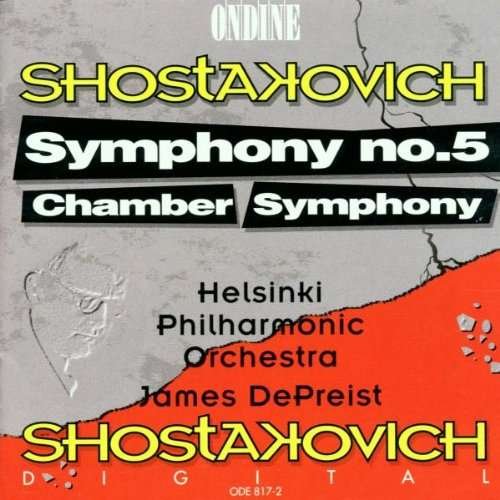 Cover for Depreist / Helsinki Philharmonic Orch · Symphony 5 (CD) (2008)