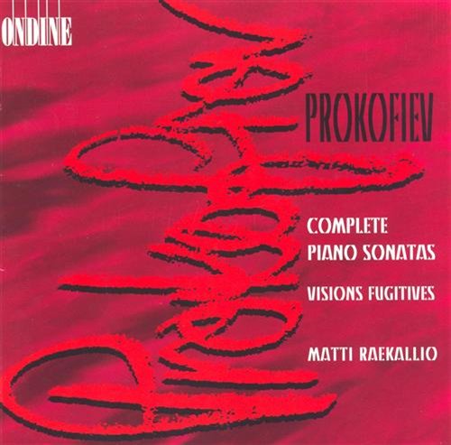 Cover for Sergey Prokofiev · Piano Sonatas Nos 1-9/visions Fugitives (CD) (1999)