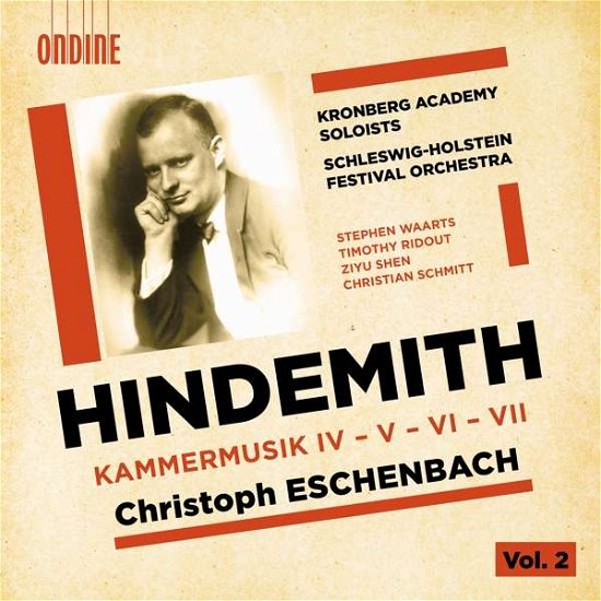 Cover for P. Hindemith · Kammermusik Iv-v-vi-vii (CD) (2020)