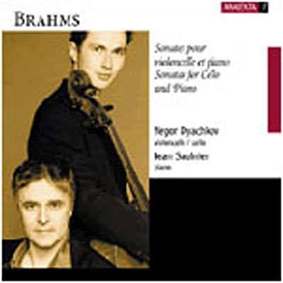 Cover for Brahms / Dyachkov / Saulnier · Sonatas for Piano &amp; Cello (CD) (2003)