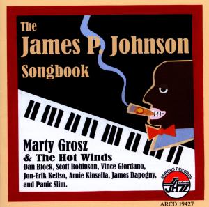 Cover for Marty Grosz · The James P. Johnson Songbook (CD) (2024)