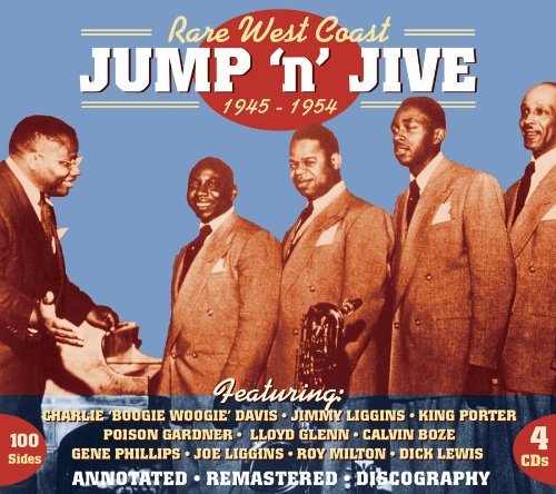 Cover for Rare West Coast Jump ?n? · Rare West Coast Jump'n'jive (CD) [Remastered edition] [Box set] (2022)