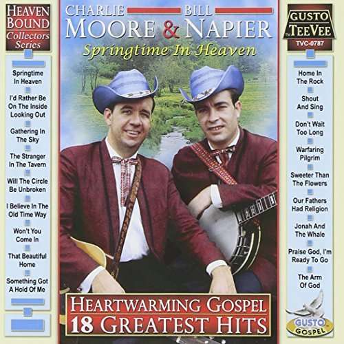 Cover for Moore,charlie / Napier,bill · Heartwarming Gospel: 18 Greatest Hits (CD) (2014)