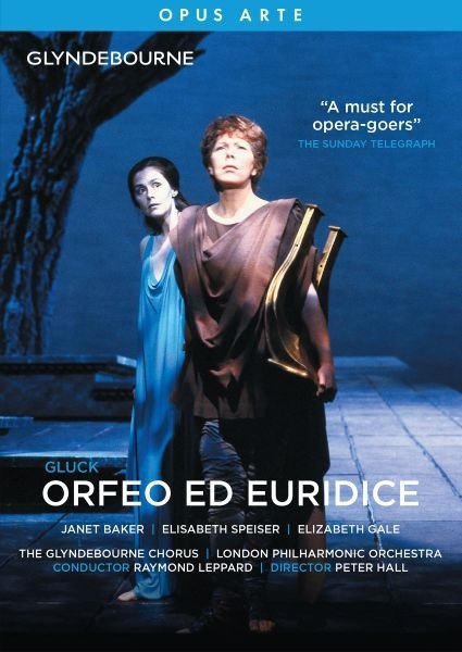 Cover for Glyndebourne Chorus &amp; London Philharmonic Orchestra &amp; Janet Baker · Gluck: Orfeo Ed Euridice (DVD) (2024)