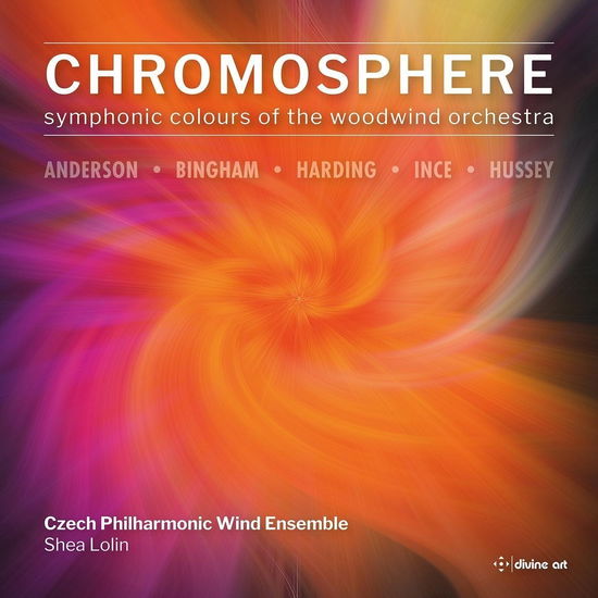 Cover for Cowie / Lutyens / Czech Philharmonic Wind Ensemble · Chromosphere - Symphonic Colours of the Woodwind (CD) (2024)