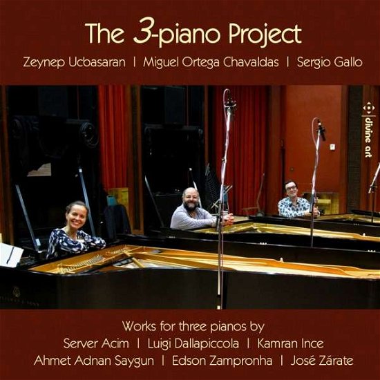 Cover for Ucbasaran / Chavaldas / Gallo · The 3-Piano Project: Works For Three Pianos (CD) (2020)