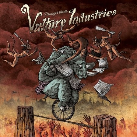 Cover for Vulture Industries · Stranger Times (CD) [Digipak] (2017)
