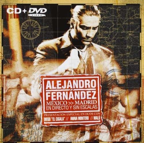 Cover for Alejandro Fernandez · Mexico Madrid En Directo Y Sin Escalas (CD) (2005)