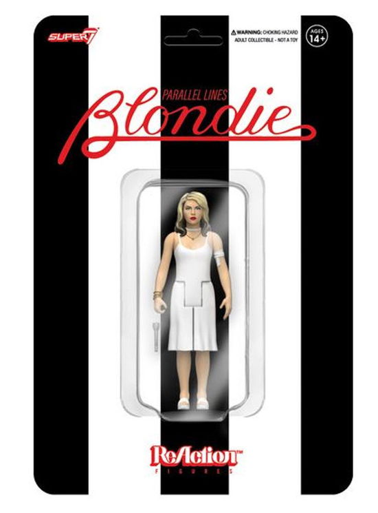 Blondie Reaction Figures Wave 01 - Debbie Harry (Parallel Lines) - Blondie - Produtos - SUPER 7 - 0840049823723 - 1 de novembro de 2023