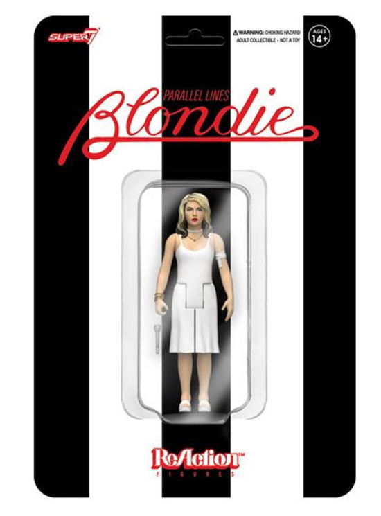 Blondie Reaction Figures Wave 01 - Debbie Harry (Parallel Lines) - Blondie - Merchandise - SUPER 7 - 0840049823723 - 5. november 2023