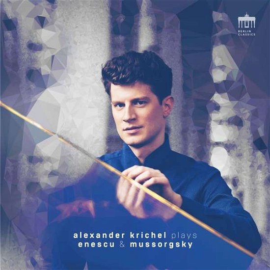 Cover for Alexander Krichel · Enescu &amp; Mussorgsky (CD) (2021)