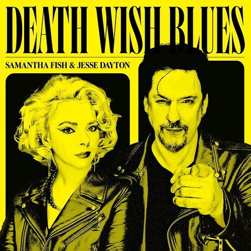 Cover for Jesse Dayton Samantha Fish · Death Wish Blues (LP) (2023)