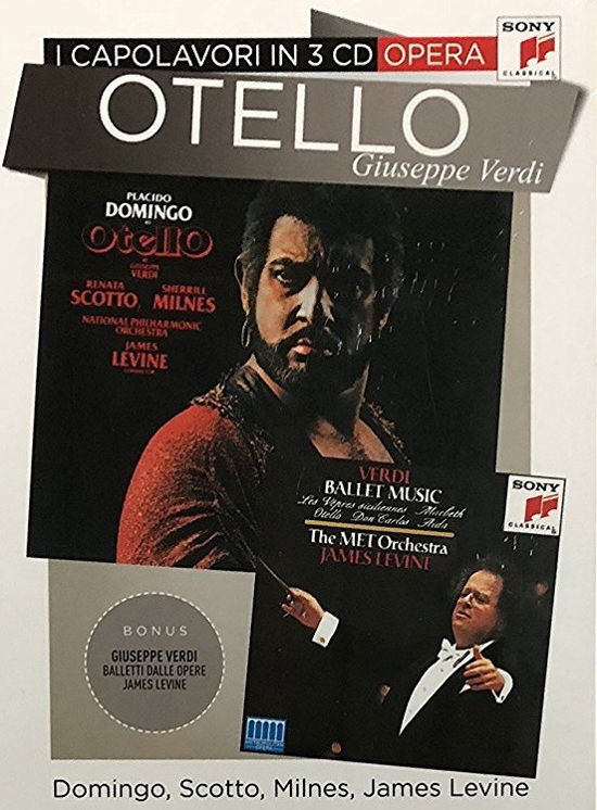 Cover for Domingo / Scotto / Milnes / Levine James · Otello + Balletti Dalle Opere (CD) (2014)