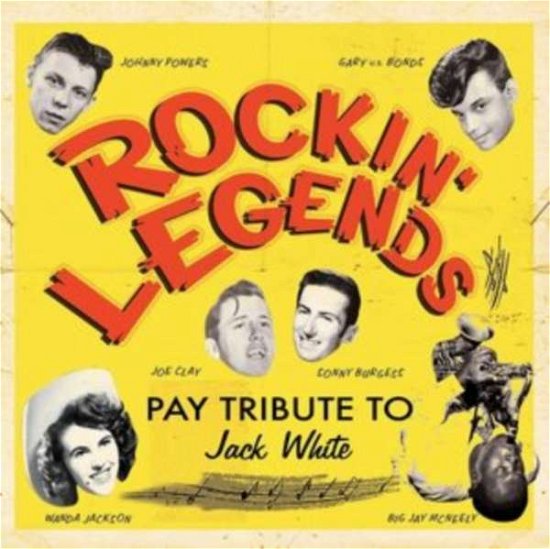 Rockin Legends Pay Tribute To Jack White - Various Artists - Musiikki - CLEOPATRA RECORDS - 0889466236723 - perjantai 28. toukokuuta 2021