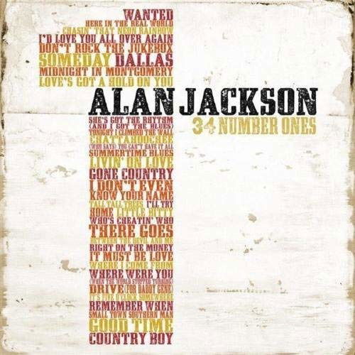 34 Number Ones (Gold Series) - Alan Jackson - Music - ROCK / POP - 0889854952723 - September 11, 2018