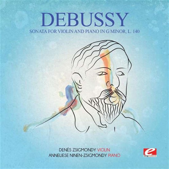 Cover for Debussy · Sonata For Violin &amp; Piano G Min 140-Debussy (CD) [Remastered edition] (2016)