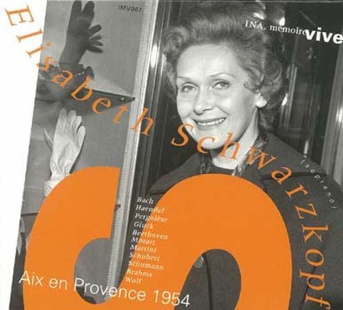 Cover for Elisabeth Schwarzkopf · Aix-en-provence 1954 (CD) (2006)