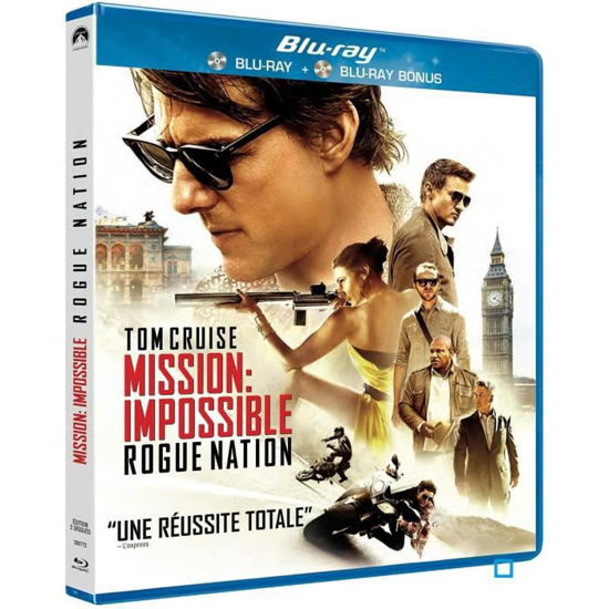 Cover for Mission Impossible Rogue Nation / blu-ray (Blu-ray)